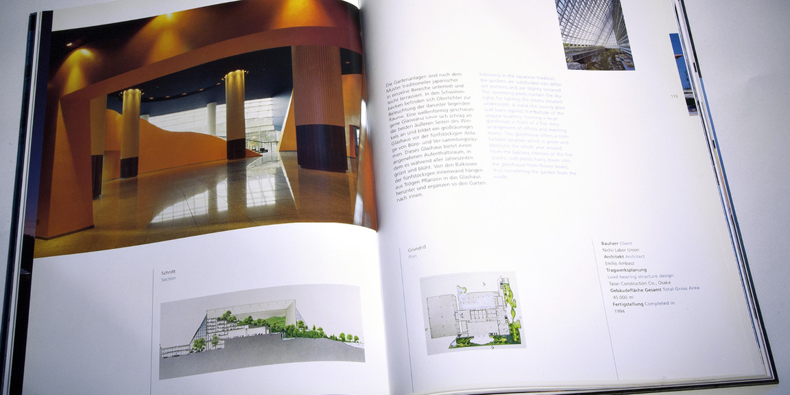 Buch Glasarchitekten – fotografie und Pläne
