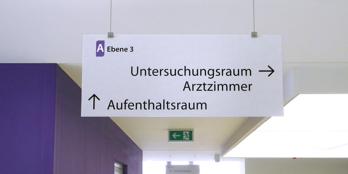 Orientierungssysteme, Klinikum, Hannover