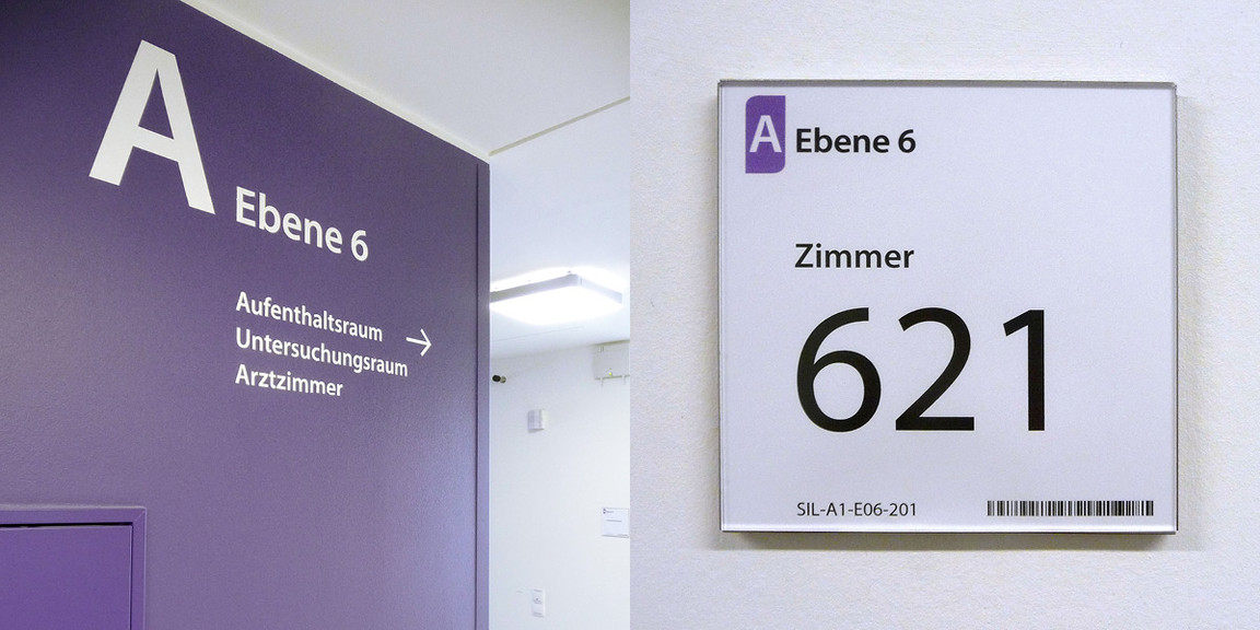 Orientierungssysteme, Klinikum, Hannover